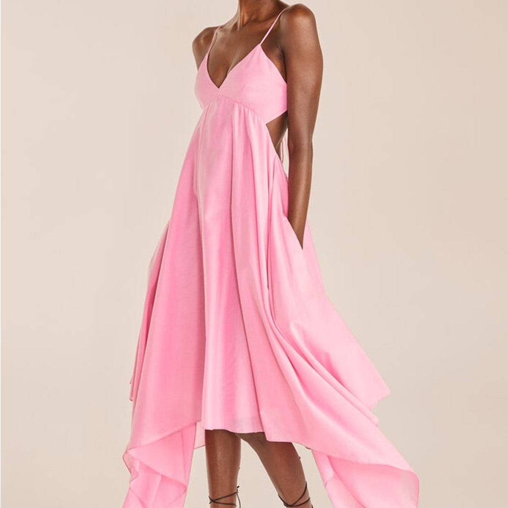 Rebecca Taylor Pink Handkerchief Dress Size 2